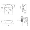 Купити Раковина-чаша Qtap Dove 410х335х145 Matt black з донним клапаном QT063078MBMB , QT063078MBMB / SD00046251 , в категории Умивальники , от бренда Qtap  Інтернет-магазин сантехніки ✓ Кращі ціни на ринку ✓ Величезний вибір ✓ Гарантія ✓ Заходьте!