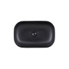 Купити Раковина-чаша Qtap Robin 610х400х145 Matt black з донним клапаном QT132143PMBMB , QT132143PMBMB / SD00046254 , в категории Умивальники , от бренда Qtap  Інтернет-магазин сантехніки ✓ Кращі ціни на ринку ✓ Величезний вибір ✓ Гарантія ✓ Заходьте!