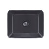 Купити Раковина-чаша Qtap Tern 475х370х140 Matt black з донним клапаном QT172074MBMB , QT172074MBMB / SD00046258 , в категории Умивальники , от бренда Qtap  Інтернет-магазин сантехніки ✓ Кращі ціни на ринку ✓ Величезний вибір ✓ Гарантія ✓ Заходьте!