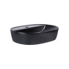 Купити Раковина-чаша Qtap Scorpio 505х385х120 Matt black з донним клапаном QT142202MBMB , QT142202MBMB / SD00046264 , в категории Умивальники , от бренда Qtap  Інтернет-магазин сантехніки ✓ Кращі ціни на ринку ✓ Величезний вибір ✓ Гарантія ✓ Заходьте!