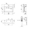 Купити Раковина Qtap Virgo 485x410x125 White з донним клапаном QT18112258W , QT18112258W / SD00046270 , в категории Умивальники , от бренда Qtap  Інтернет-магазин сантехніки ✓ Кращі ціни на ринку ✓ Величезний вибір ✓ Гарантія ✓ Заходьте!