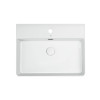 Купити Раковина Qtap Nando LT 600х440х130 White з донним клапаном QT12112173W , QT12112173W / SD00046271 , в категории Умивальники , от бренда Qtap  Інтернет-магазин сантехніки ✓ Кращі ціни на ринку ✓ Величезний вибір ✓ Гарантія ✓ Заходьте!