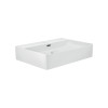 Купити Раковина Qtap Nando LT 600х440х130 White з донним клапаном QT12112173W , QT12112173W / SD00046271 , в категории Умивальники , от бренда Qtap  Інтернет-магазин сантехніки ✓ Кращі ціни на ринку ✓ Величезний вибір ✓ Гарантія ✓ Заходьте!