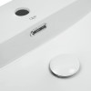 Купити Раковина Qtap Nando LT 600х440х130 White з донним клапаном QT12112173W , QT12112173W / SD00046271 , в категории Умивальники , от бренда Qtap  Інтернет-магазин сантехніки ✓ Кращі ціни на ринку ✓ Величезний вибір ✓ Гарантія ✓ Заходьте!