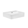 Купити Раковина Qtap Nando LT 500х420х120 White з донним клапаном QT12112173SW , QT12112173SW / SD00046273 , в категории Умивальники , от бренда Qtap  Інтернет-магазин сантехніки ✓ Кращі ціни на ринку ✓ Величезний вибір ✓ Гарантія ✓ Заходьте!