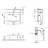 Купити Раковина Qtap Nando LT 500х420х120 Matt black з донним клапаном QT12112173SMBMB , QT12112173SMBMB / SD00046274 , в категории Умивальники , от бренда Qtap  Інтернет-магазин сантехніки ✓ Кращі ціни на ринку ✓ Величезний вибір ✓ Гарантія ✓ Заходьте!