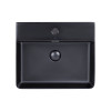 Купити Раковина Qtap Nando LT 500х420х120 Matt black з донним клапаном QT12112173SMBMB , QT12112173SMBMB / SD00046274 , в категории Умивальники , от бренда Qtap  Інтернет-магазин сантехніки ✓ Кращі ціни на ринку ✓ Величезний вибір ✓ Гарантія ✓ Заходьте!