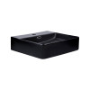 Купити Раковина Qtap Nando LT 500х420х120 Matt black з донним клапаном QT12112173SMBMB , QT12112173SMBMB / SD00046274 , в категории Умивальники , от бренда Qtap  Інтернет-магазин сантехніки ✓ Кращі ціни на ринку ✓ Величезний вибір ✓ Гарантія ✓ Заходьте!