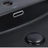 Купити Раковина Qtap Nando LT 500х420х120 Matt black з донним клапаном QT12112173SMBMB , QT12112173SMBMB / SD00046274 , в категории Умивальники , от бренда Qtap  Інтернет-магазин сантехніки ✓ Кращі ціни на ринку ✓ Величезний вибір ✓ Гарантія ✓ Заходьте!