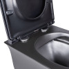 Купить Унитаз подвесной Qtap Virgo безобидковый с сиденьем Soft-close QT1833051ERMB , QT1833051ERMB / SD00046278 , в категории Унитазы подвесные , от бренда Qtap  Интернет-магазин сантехники ✓ Лучшие цены на рынке ✓ Огромный выбор ✓ Гарантия ✓ Заходите!