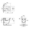 Купити Біде підвісне Qtap Virgo 485х345х365 Matt black QT1855051FMB , QT1855051FMB / SD00046279 , в категории Біде , от бренда Qtap  Інтернет-магазин сантехніки ✓ Кращі ціни на ринку ✓ Величезний вибір ✓ Гарантія ✓ Заходьте!