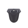 Купити Біде підвісне Qtap Virgo 485х345х365 Matt black QT1855051FMB , QT1855051FMB / SD00046279 , в категории Біде , от бренда Qtap  Інтернет-магазин сантехніки ✓ Кращі ціни на ринку ✓ Величезний вибір ✓ Гарантія ✓ Заходьте!