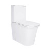 Купить Унитаз-компакт Qtap Nando безобидковый с сиденьем Soft-close QT12221222AW , QT12221222AW / SD00046563 , в категории Унитазы-компакты напольные , от бренда Qtap  Интернет-магазин сантехники ✓ Лучшие цены на рынке ✓ Огромный выбор ✓ Гарантия ✓ Заходи