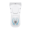 Купить Унитаз-компакт Qtap Nando безобидковый с сиденьем Soft-close QT12221222AW , QT12221222AW / SD00046563 , в категории Унитазы-компакты напольные , от бренда Qtap  Интернет-магазин сантехники ✓ Лучшие цены на рынке ✓ Огромный выбор ✓ Гарантия ✓ Заходи