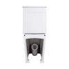Купить Унитаз-компакт Qtap Nando безобидковый с сиденьем Soft-close QT12221222AW , QT12221222AW / SD00046563 , в категории Унитазы-компакты напольные , от бренда Qtap  Интернет-магазин сантехники ✓ Лучшие цены на рынке ✓ Огромный выбор ✓ Гарантия ✓ Заходи