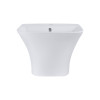 Купити Раковина підвісна моноблок Qtap Crow 500х400х385 White з донним клапаном QT0511G815W , QT0511G815W / SD00046570 , в категории Умивальники , от бренда Qtap  Інтернет-магазин сантехніки ✓ Кращі ціни на ринку ✓ Величезний вибір ✓ Гарантія ✓ Заходьте!