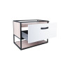 Купить Тумба подвесная Qtap Taurus 600х580х437 White/Whitish oak QT2474TPT603WWO , QT2474TPT603WWO / SD00046913 , в категории Шкафы под умывальник , от бренда Qtap  Интернет-магазин сантехники ✓ Лучшие цены на рынке ✓ Огромный выбор ✓ Гарантия ✓ Заходите!
