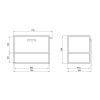 Купити Тумба підвісна Qtap Taurus 700х580х437 White/Whitish oak QT2474TPT703WWO , QT2474TPT703WWO / SD00046914 , в категории Шафи під умивальник , от бренда Qtap  Інтернет-магазин сантехніки ✓ Кращі ціни на ринку ✓ Величезний вибір ✓ Гарантія ✓ Заходьте!