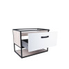 Купити Тумба підвісна Qtap Taurus 700х580х437 White/Whitish oak QT2474TPT703WWO , QT2474TPT703WWO / SD00046914 , в категории Шафи під умивальник , от бренда Qtap  Інтернет-магазин сантехніки ✓ Кращі ціни на ринку ✓ Величезний вибір ✓ Гарантія ✓ Заходьте!