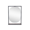 Купить Зеркало Qtap Taurus 600х850х1400 Черный/Белый дуб с подсветкой LED QT2478ZP600BWO , QT2478ZP600BWO / SD00046928 , в категории Зеркала в ванную , от бренда Qtap  Интернет-магазин сантехники ✓ Лучшие цены на рынке ✓ Огромный выбор ✓ Гарантия ✓ Заходи
