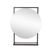 Купить Зеркало Qtap Taurus 700х850х140 Черный/белый дуб с подсветкой LED QT2478ZP700BWO , QT2478ZP700BWO / SD00046929 , в категории Зеркала в ванную , от бренда Qtap  Интернет-магазин сантехники ✓ Лучшие цены на рынке ✓ Огромный выбор ✓ Гарантия ✓ Заходит