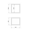 Купити Полиця підвісна Qtap Taurus 300х300х250 Whitish oak QT24763PP300WO , QT24763PP300WO / SD00046935 , в категории Полиці , от бренда Qtap  Інтернет-магазин сантехніки ✓ Кращі ціни на ринку ✓ Величезний вибір ✓ Гарантія ✓ Заходьте!