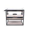 Купить Тумба подвесная Qtap Taurus 600х476х469 White/Whitish oak с столешницей QT2479TPT603WWO , QT2479TPT603WWO / SD00046946 , в категории Шкафы под умывальник , от бренда Qtap  Интернет-магазин сантехники ✓ Лучшие цены на рынке ✓ Огромный выбор ✓ Гарант