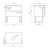 Купить Тумба напольная Qtap Taurus 700х616х437 White/Whitish oak с столешницей QT2480TNT703WWO , QT2480TNT703WWO / SD00046953 , в категории Шкафы под умывальник , от бренда Qtap  Интернет-магазин сантехники ✓ Лучшие цены на рынке ✓ Огромный выбор ✓ Гарант