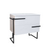 Купить Тумба напольная Qtap Taurus 700х616х437 White/Whitish oak с столешницей QT2480TNT703WWO , QT2480TNT703WWO / SD00046953 , в категории Шкафы под умывальник , от бренда Qtap  Интернет-магазин сантехники ✓ Лучшие цены на рынке ✓ Огромный выбор ✓ Гарант