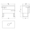 Купить Тумба напольная Qtap Taurus 800х616х437 White/Whitish oak с столешницей QT2480TNT803WWO , QT2480TNT803WWO / SD00046954 , в категории Шкафы под умывальник , от бренда Qtap  Интернет-магазин сантехники ✓ Лучшие цены на рынке ✓ Огромный выбор ✓ Гарант