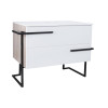 Купить Тумба напольная Qtap Taurus 800х616х437 White/Whitish oak с столешницей QT2480TNT803WWO , QT2480TNT803WWO / SD00046954 , в категории Шкафы под умывальник , от бренда Qtap  Интернет-магазин сантехники ✓ Лучшие цены на рынке ✓ Огромный выбор ✓ Гарант