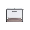 Купити Комплект Qtap Taurus 600х580х437 White/Whitish oak тумба підвісна + раковина урізна QT2472TPT603WWO , QT2472TPT603WWO / SD00046958 , в категории Шафи під умивальник , от бренда Qtap  Інтернет-магазин сантехніки ✓ Кращі ціни на ринку ✓ Величезний ви