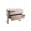 Купити Комплект Qtap Taurus 800х800х437 Whitish oak тумба підлогова + раковина урізна QT2471TNT803WO , QT2471TNT803WO / SD00046966 , в категории Шафи під умивальник , от бренда Qtap  Інтернет-магазин сантехніки ✓ Кращі ціни на ринку ✓ Величезний вибір ✓ Г