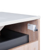 Купити Комплект Qtap Taurus 800х800х437 Whitish oak тумба підлогова + раковина урізна QT2471TNT803WO , QT2471TNT803WO / SD00046966 , в категории Шафи під умивальник , от бренда Qtap  Інтернет-магазин сантехніки ✓ Кращі ціни на ринку ✓ Величезний вибір ✓ Г