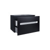 Купити Тумба підвісна Qtap Virgo 700х476х469 Black/White зі стільницею QT1879TPА702BW , QT1879TPА702BW / SD00046968 , в категории Шафи під умивальник , от бренда Qtap  Інтернет-магазин сантехніки ✓ Кращі ціни на ринку ✓ Величезний вибір ✓ Гарантія ✓ Заход