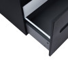 Купити Тумба підвісна Qtap Virgo 700х476х469 Black/White зі стільницею QT1879TPА702BW , QT1879TPА702BW / SD00046968 , в категории Шафи під умивальник , от бренда Qtap  Інтернет-магазин сантехніки ✓ Кращі ціни на ринку ✓ Величезний вибір ✓ Гарантія ✓ Заход