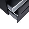 Купити Тумба підвісна Qtap Virgo 700х476х469 Black/White зі стільницею QT1879TPА702BW , QT1879TPА702BW / SD00046968 , в категории Шафи під умивальник , от бренда Qtap  Інтернет-магазин сантехніки ✓ Кращі ціни на ринку ✓ Величезний вибір ✓ Гарантія ✓ Заход