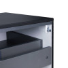 Купити Тумба підвісна Qtap Virgo 700х476х469 Black/White зі стільницею QT1879TPА702BW , QT1879TPА702BW / SD00046968 , в категории Шафи під умивальник , от бренда Qtap  Інтернет-магазин сантехніки ✓ Кращі ціни на ринку ✓ Величезний вибір ✓ Гарантія ✓ Заход