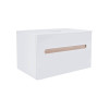 Купить Тумба подвесная Qtap Virgo 800х476х469 White/Whitish oak с столешницей QT1879TPА801WWO , QT1879TPА801WWO / SD00046972 , в категории Шкафы под умывальник , от бренда Qtap  Интернет-магазин сантехники ✓ Лучшие цены на рынке ✓ Огромный выбор ✓ Гаранти
