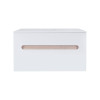 Купить Тумба подвесная Qtap Virgo 800х476х469 White/Whitish oak с столешницей QT1879TPА801WWO , QT1879TPА801WWO / SD00046972 , в категории Шкафы под умывальник , от бренда Qtap  Интернет-магазин сантехники ✓ Лучшие цены на рынке ✓ Огромный выбор ✓ Гаранти