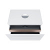Купить Тумба подвесная Qtap Virgo 800х476х469 White/Whitish oak с столешницей QT1879TPА801WWO , QT1879TPА801WWO / SD00046972 , в категории Шкафы под умывальник , от бренда Qtap  Интернет-магазин сантехники ✓ Лучшие цены на рынке ✓ Огромный выбор ✓ Гаранти
