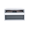 Купить Тумба подвесная Qtap Virgo 800х476х469 White/Whitish oak с столешницей QT1879TPА801WWO , QT1879TPА801WWO / SD00046972 , в категории Шкафы под умывальник , от бренда Qtap  Интернет-магазин сантехники ✓ Лучшие цены на рынке ✓ Огромный выбор ✓ Гаранти