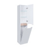 Купить Подвесной пенал Qtap Virgo 350х1600х316 White/Whitish oak с корзиной для белья QT1876PP1651KRWWO , QT1876PP1651KRWWO / SD00046974 , в категории Пеналы и полупеналы в ванную , от бренда Qtap  Интернет-магазин сантехники ✓ Лучшие цены на рынке ✓ Огро