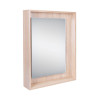 Купити Дзеркальна шафа підвісна Qtap Pisces 600х800х140 Whitish oak з LED-підсвічуванням QT2577ZP6003WO , QT2577ZP6003WO / SD00046978 , в категории Дзеркала у ванну , от бренда Qtap  Інтернет-магазин сантехніки ✓ Кращі ціни на ринку ✓ Величезний вибір ✓ Г