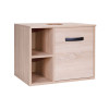 Купити Тумба підвісна Qtap Pisces 600х480х470 Whitish oak зі стільницею QT2579TPL603WO , QT2579TPL603WO / SD00046980 , в категории Шафи під умивальник , от бренда Qtap  Інтернет-магазин сантехніки ✓ Кращі ціни на ринку ✓ Величезний вибір ✓ Гарантія ✓ Захо