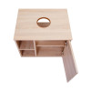 Купити Тумба підвісна Qtap Pisces 600х480х470 Whitish oak зі стільницею QT2579TPL603WO , QT2579TPL603WO / SD00046980 , в категории Шафи під умивальник , от бренда Qtap  Інтернет-магазин сантехніки ✓ Кращі ціни на ринку ✓ Величезний вибір ✓ Гарантія ✓ Захо