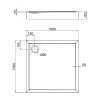 Купити Душовий піддон Qtap Tern 301112 100x100x12 см + сифон , TERN301112 / SD00046989 , в категории Душові піддони , от бренда Qtap  Інтернет-магазин сантехніки ✓ Кращі ціни на ринку ✓ Величезний вибір ✓ Гарантія ✓ Заходьте!