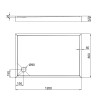 Купити Душовий піддон Qtap Tern 3012812 120x80x12 см + сифон , TERN3012812 / SD00046991 , в категории Душові піддони , от бренда Qtap  Інтернет-магазин сантехніки ✓ Кращі ціни на ринку ✓ Величезний вибір ✓ Гарантія ✓ Заходьте!