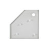 Купити Душовий піддон Qtap Diamond 309912 90x90x12 см + сифон , DIAMOND309912 / SD00046992 , в категории Душові піддони , от бренда Qtap  Інтернет-магазин сантехніки ✓ Кращі ціни на ринку ✓ Величезний вибір ✓ Гарантія ✓ Заходьте!