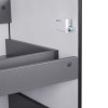 Купить Тумба напольная Qtap Tern 600х725х437 Матово-черная QT1773TNL602MB , QT1773TNL602MB / SD00047087 , в категории Шкафы под умывальник , от бренда Qtap  Интернет-магазин сантехники ✓ Лучшие цены на рынке ✓ Огромный выбор ✓ Гарантия ✓ Заходите!